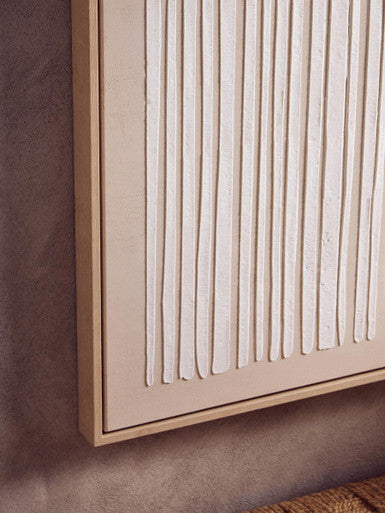 Astratto Natural Textured Canvas Wall Art