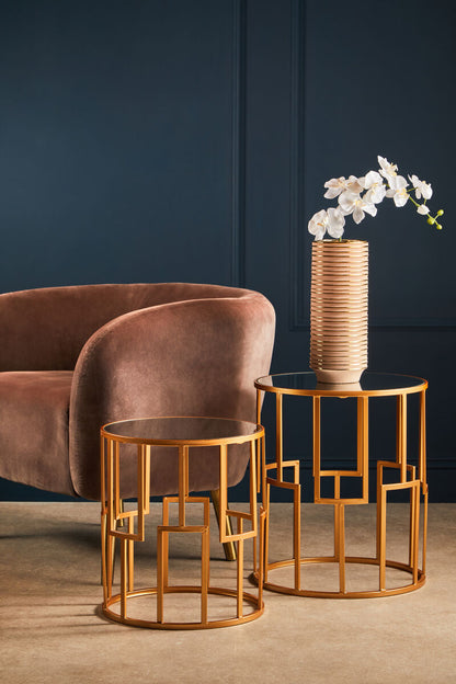 Avantis Set Of 2 Round Side Tables