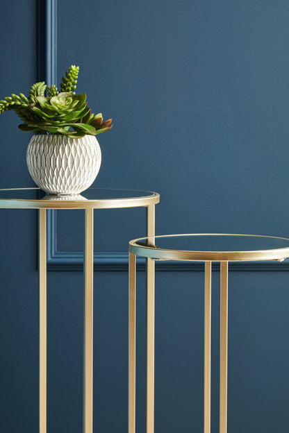 Avantis Set Of 2 Tall Side Tables