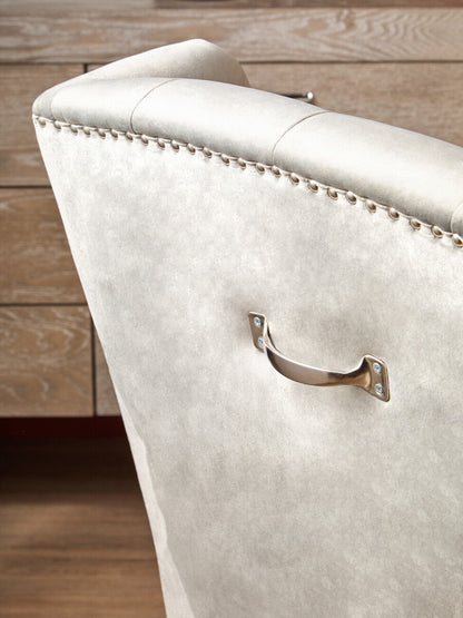 Kensington Townhouse Grey Velvet Dining Chair