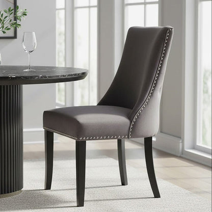 Kensington Townhouse Dark Grey Dining Chair