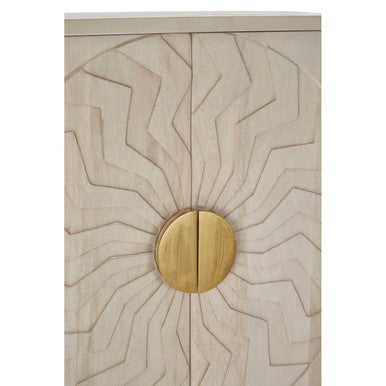Sadras White Wash Mango Wood Cabinet