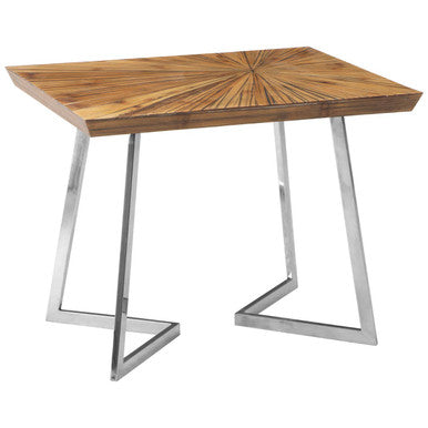 Gabar Natural Bamboo Side Table