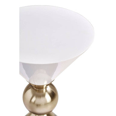 Martini Gold And Black Side Table