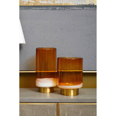 Deskey Grey Shagreen Effect Four Drawer Console Table