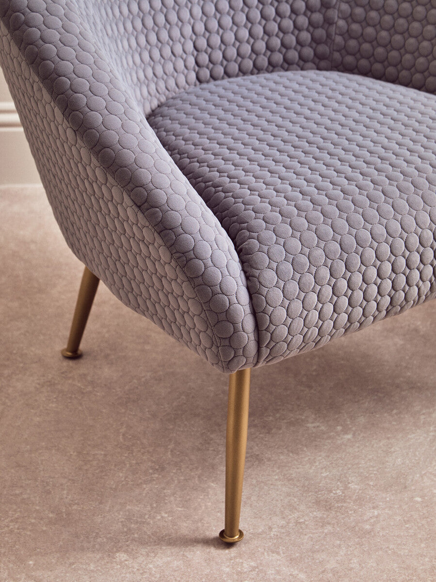 Tania Grey Occasional Chair