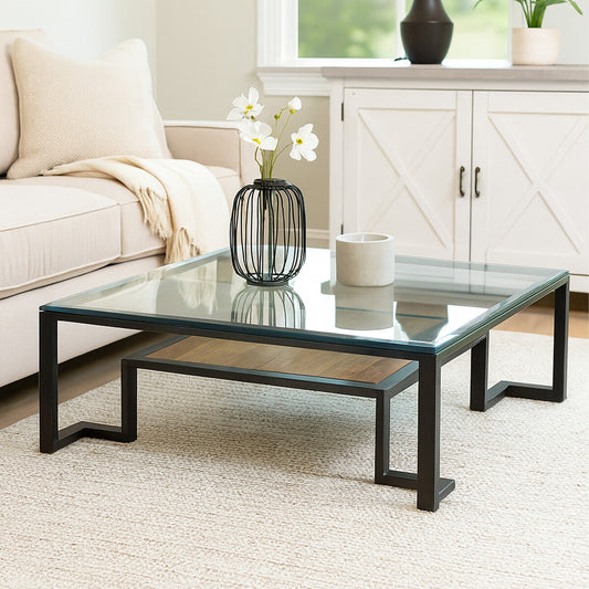 Cibo Coffee Table with Shelf