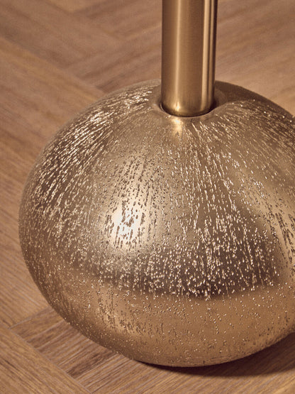 Inventivo Mosaic Top Gold Finish Side Table