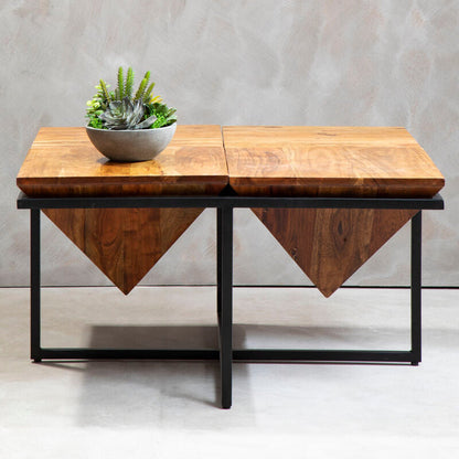 Shimla Acacia Pyramid Coffee Table