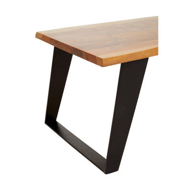 Surax Acacia Wood with Live Edge Coffee Table