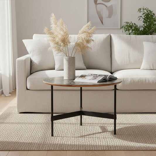 Doha Coffee Table With Round Top