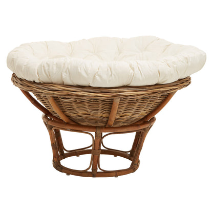 Manado Round Cream Kubu Natural Rattan Chair