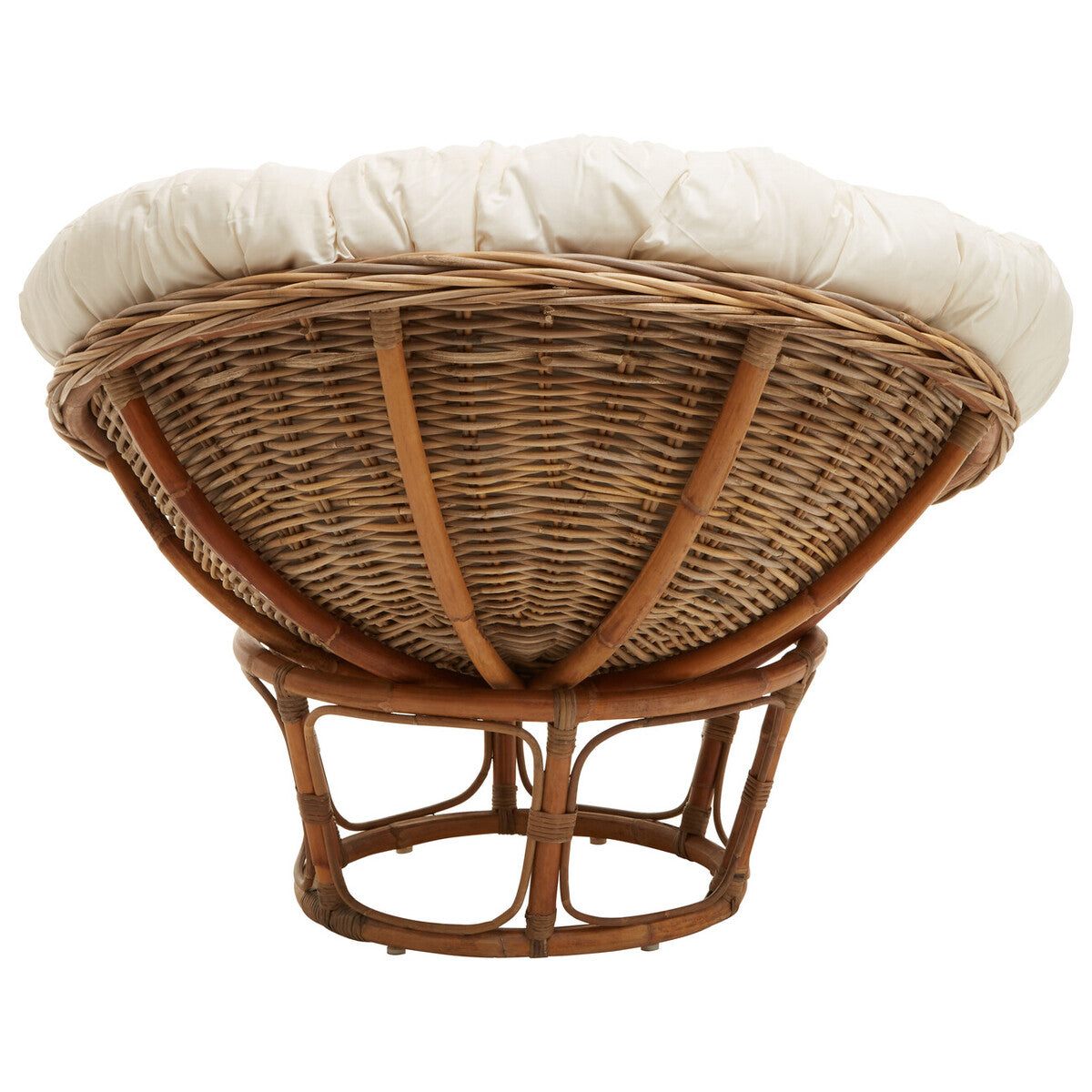 Manado Round Cream Kubu Natural Rattan Chair