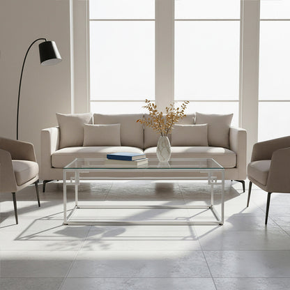 Allure Silver Coffee Table