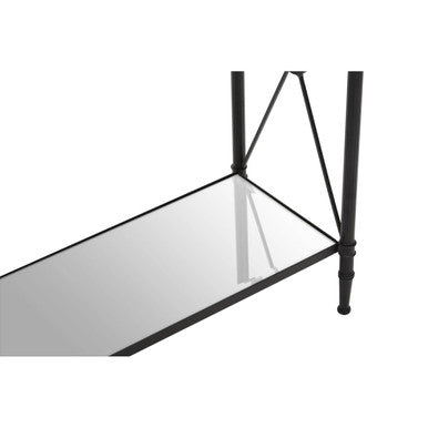 Axis Console Table With Black Finish Frame