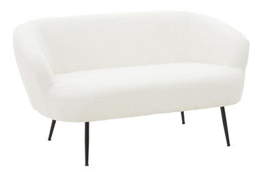 2 Seater Sofa With Black Finish Legs, Yazmin