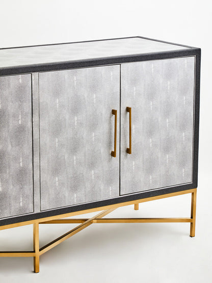 Cadiz Grey Shagreen Sideboard