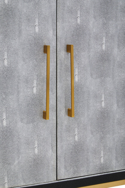 Cadiz Grey Shagreen Sideboard