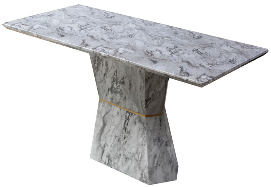 Spezia Grey Marble Console Table