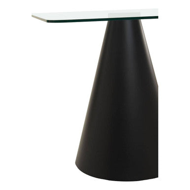 Azalea Square Clear Glass Top Dining Table