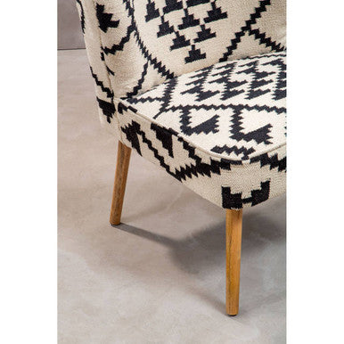 Cefena Berber Style Mango Wood Chair