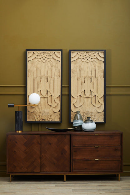 Brando Acacia Wood Effect Sideboard