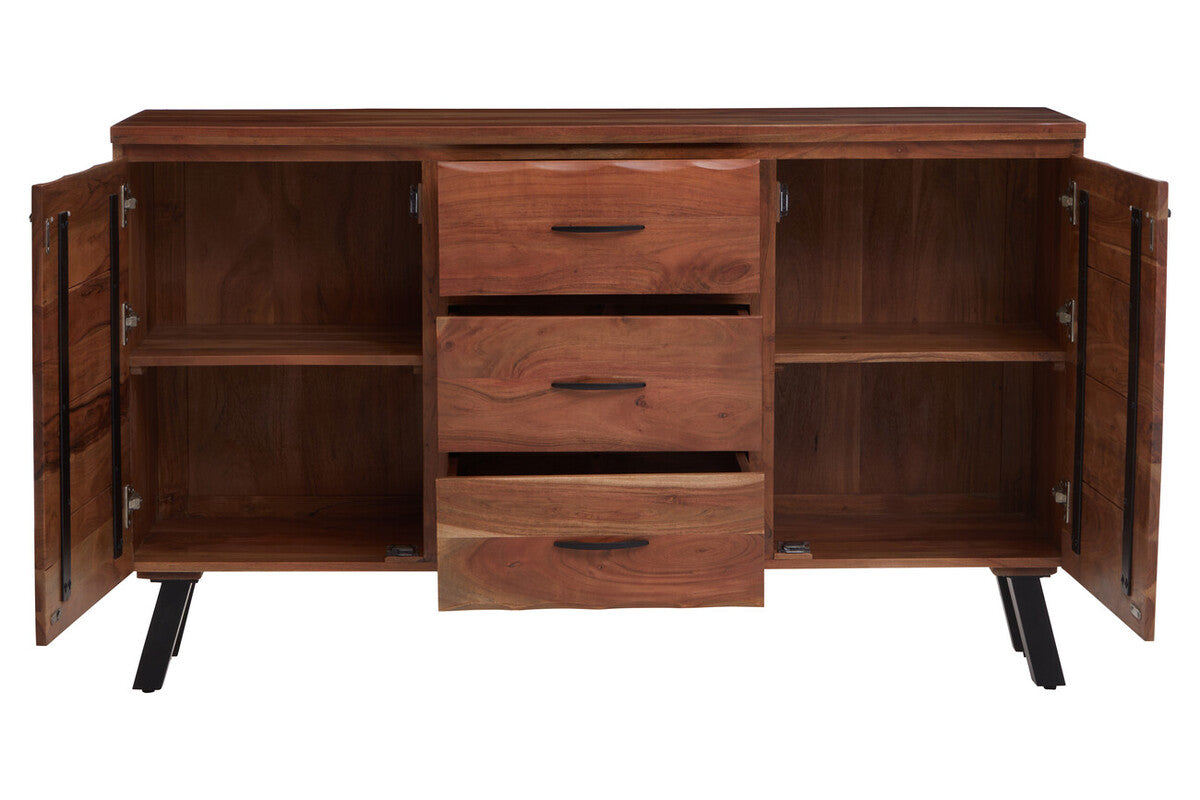 Nashik Large Acacia Sideboard