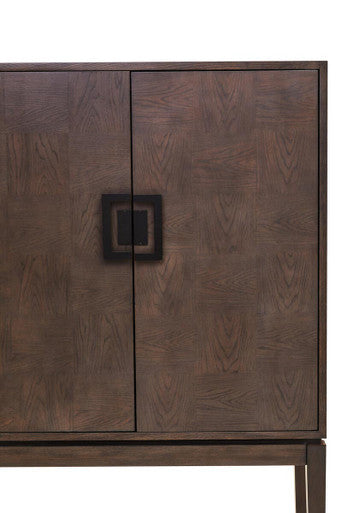 Dimaro Antique Grey Cabinet