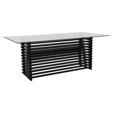 Vogue Matte Black Dining Table