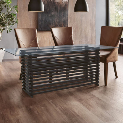 Vogue Matte Black Dining Table