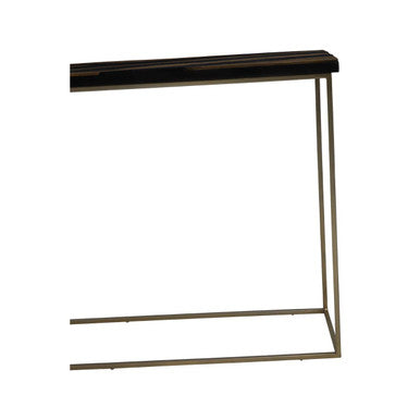 Aris Black And Gold Console Table