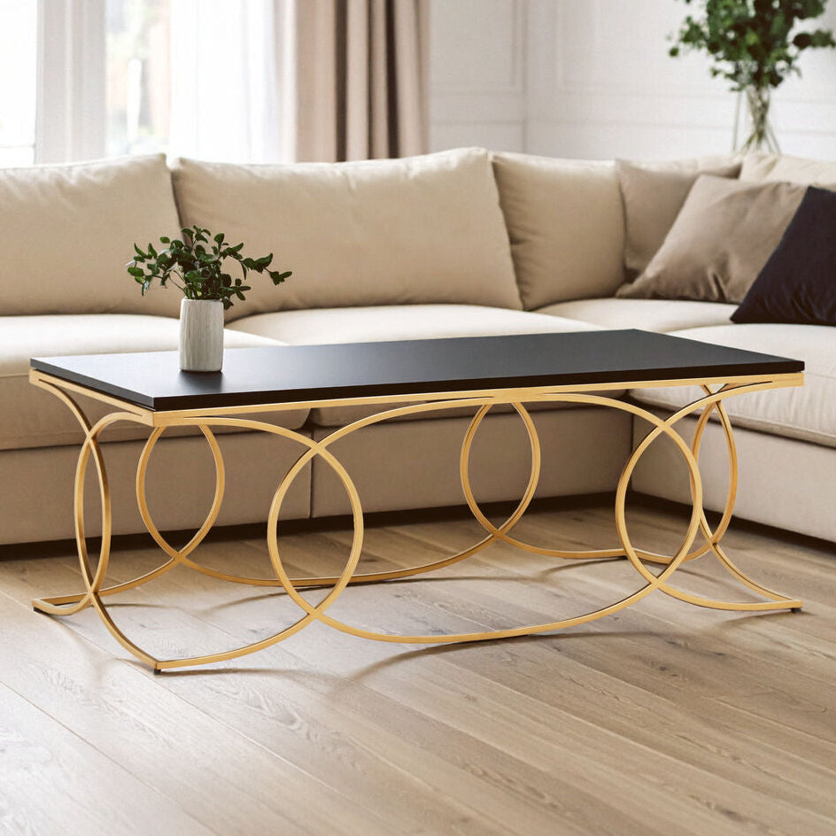 Kia Black Coffee Table