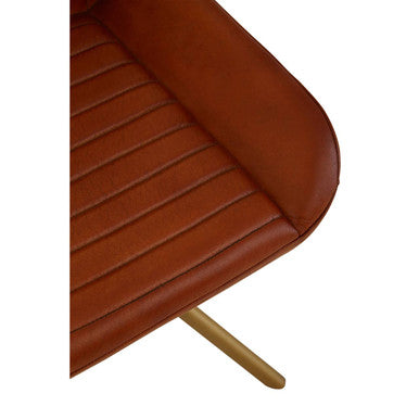 Buffalo Tan Leather Chair