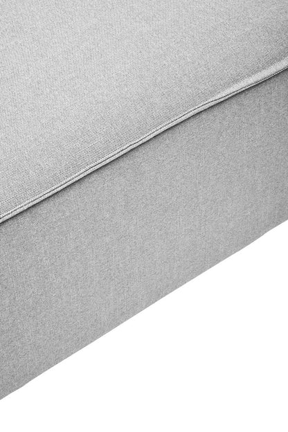 Grey Fabric Modular Ottoman, Toulouse