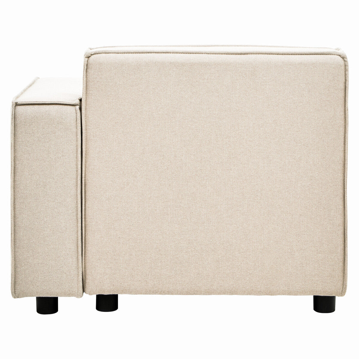 Cream Fabric Right Arm Modular Sofas, Toulouse