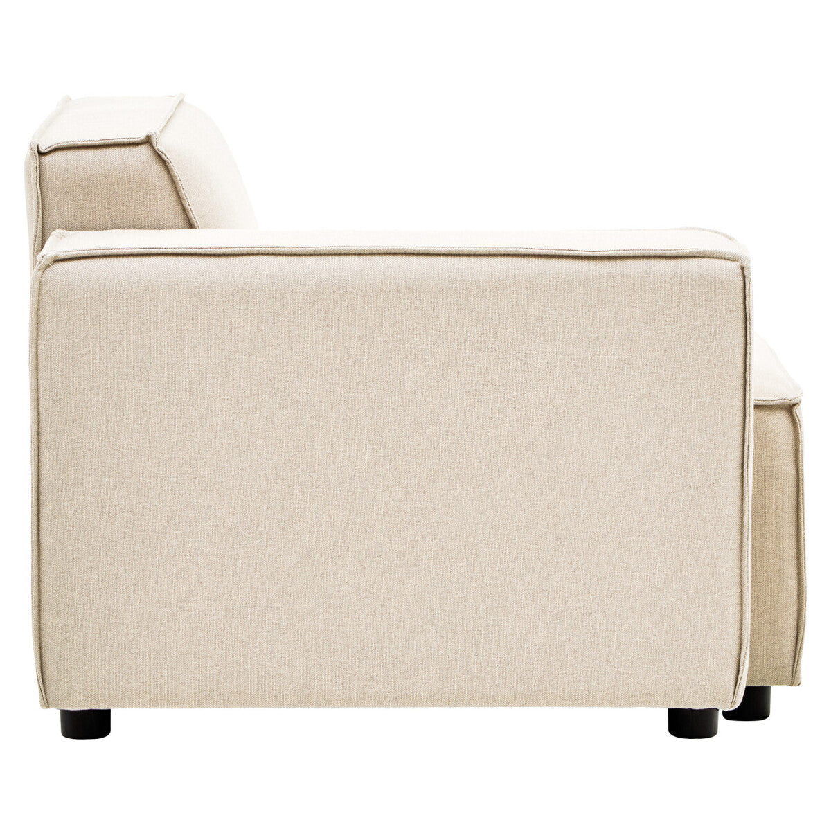 Cream Fabric Left Arm Modular Sofas, Toulouse