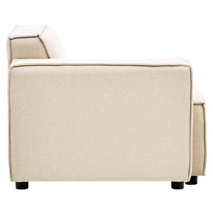 Cream Fabric Left Arm Modular Sofas, Toulouse