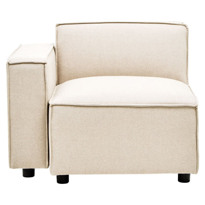Cream Fabric Left Arm Modular Sofas, Toulouse