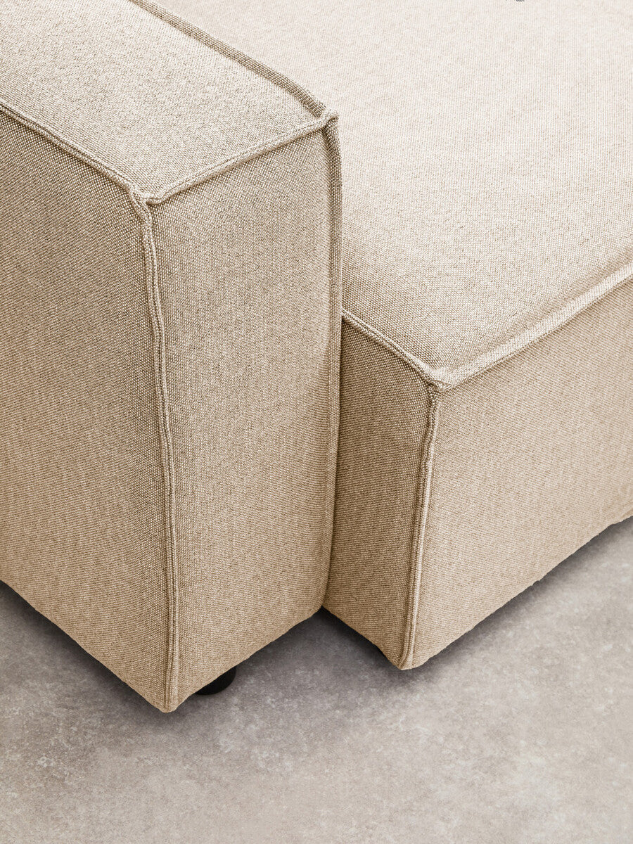 Cream Fabric Left Arm Modular Sofas, Toulouse