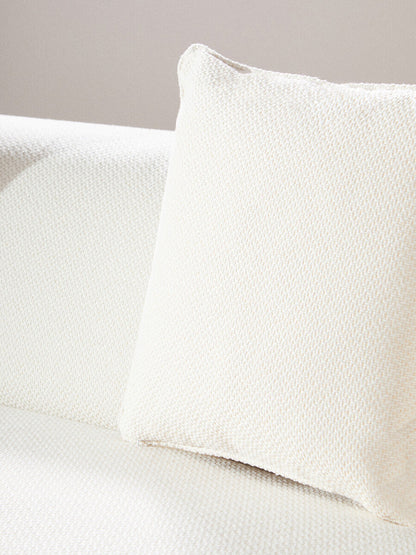 3 Seater Cream Linen Sofa, Ozzano