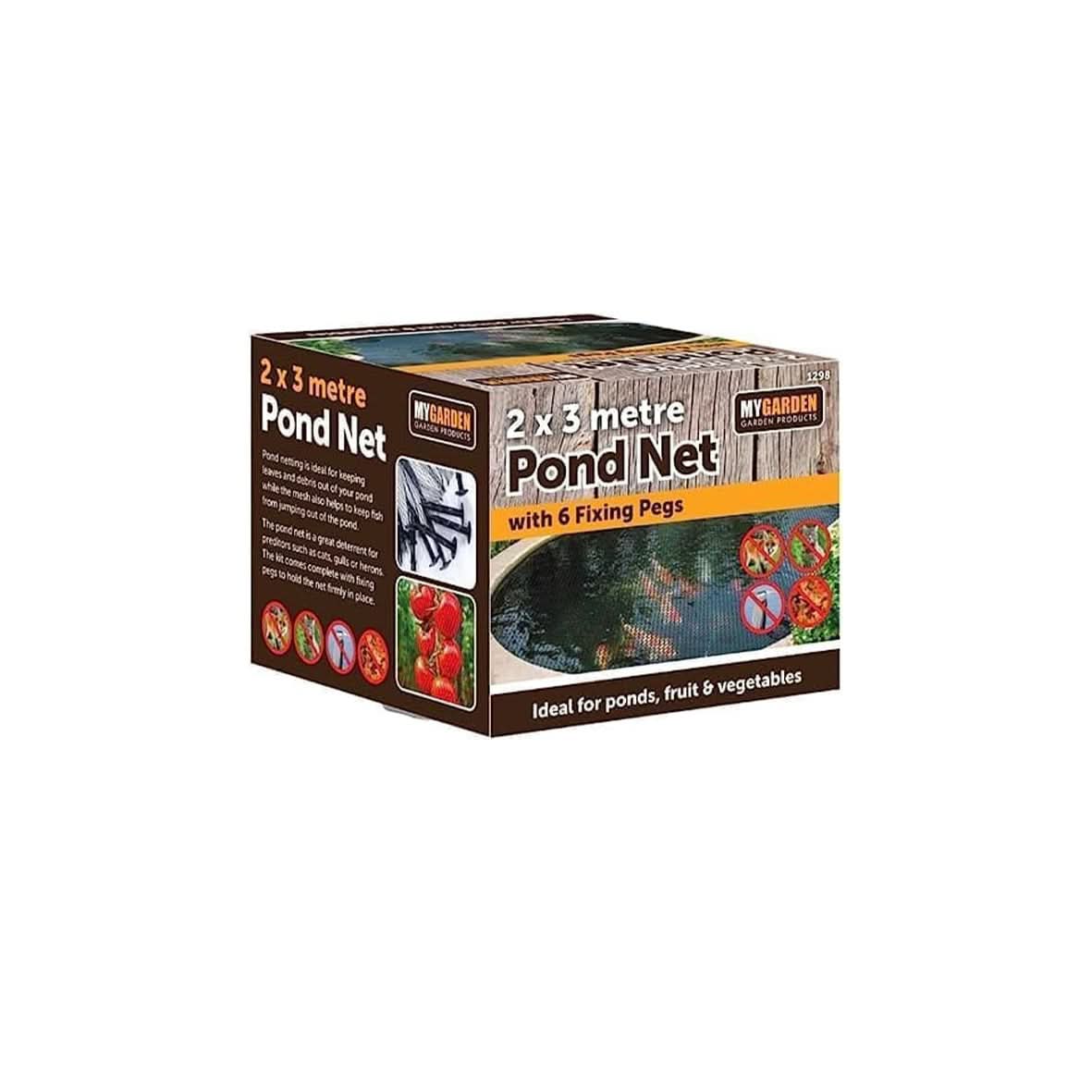 6x4m Pond Netting Waterproof UV Resistant Garden Netting 1mm Fine Mesh