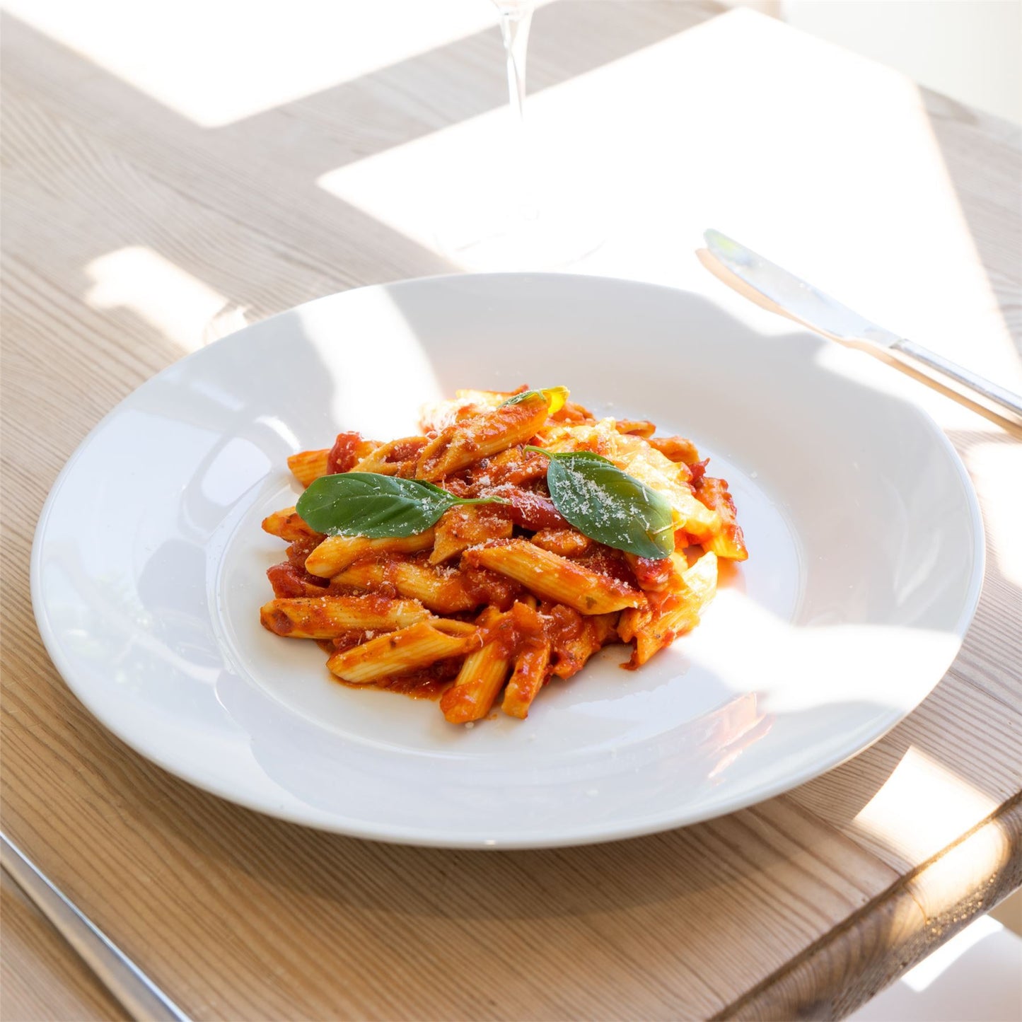 30cm White China Dinner Plates - Pack of Six