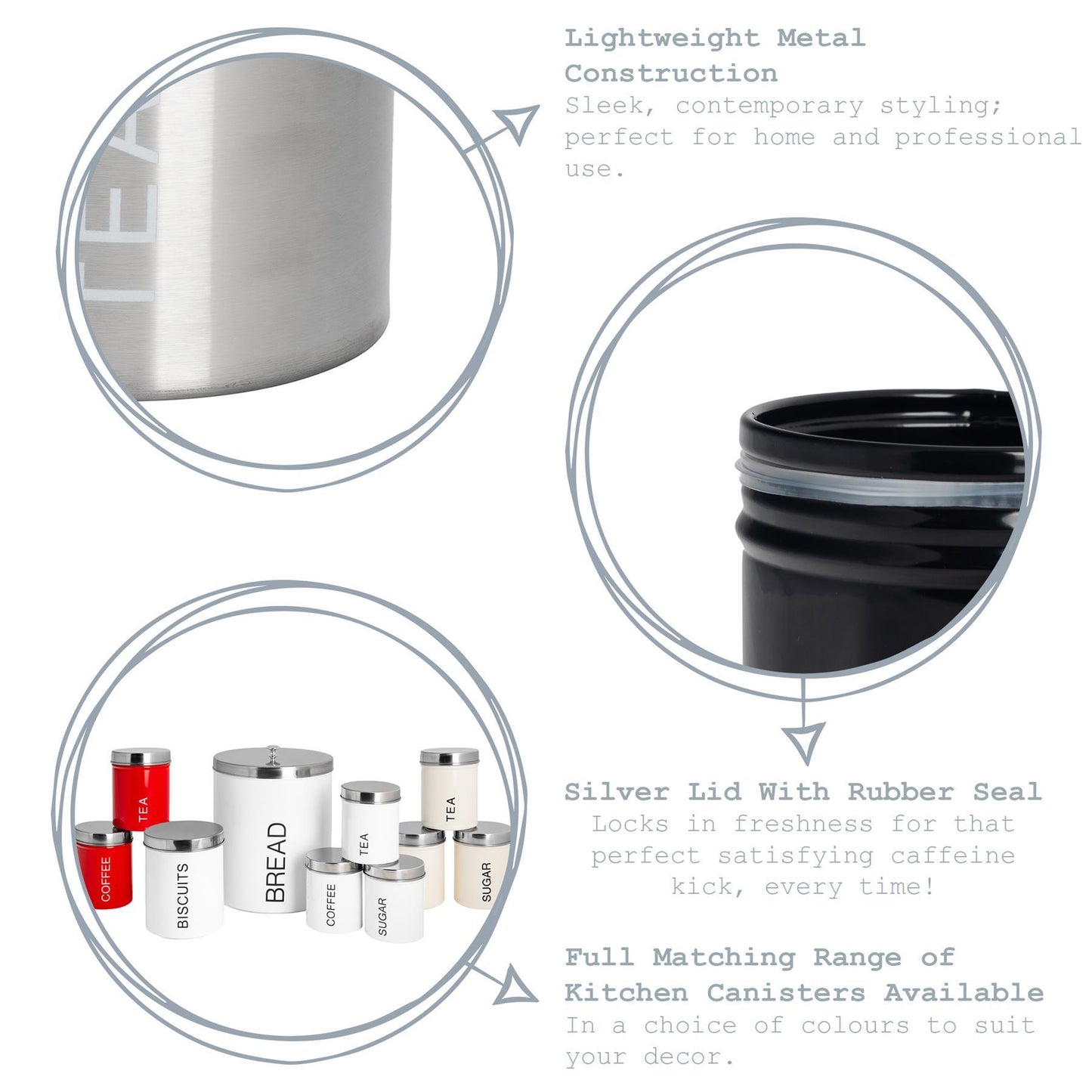 Metal Coffee Canister