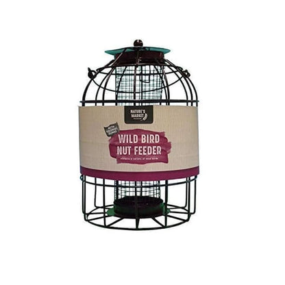 NUT Bird Feeder with Cage Safe Guard