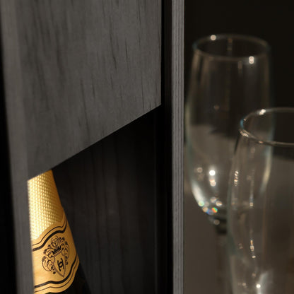 Single Bottle Wooden Champagne Wine Box