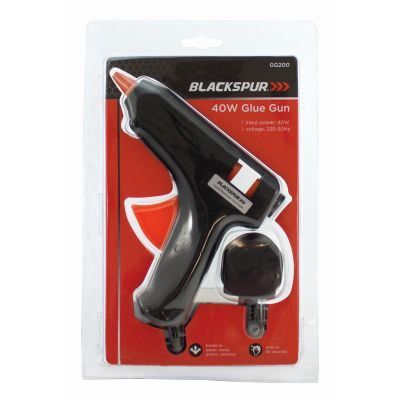 Black 40W Electric Glue Gun