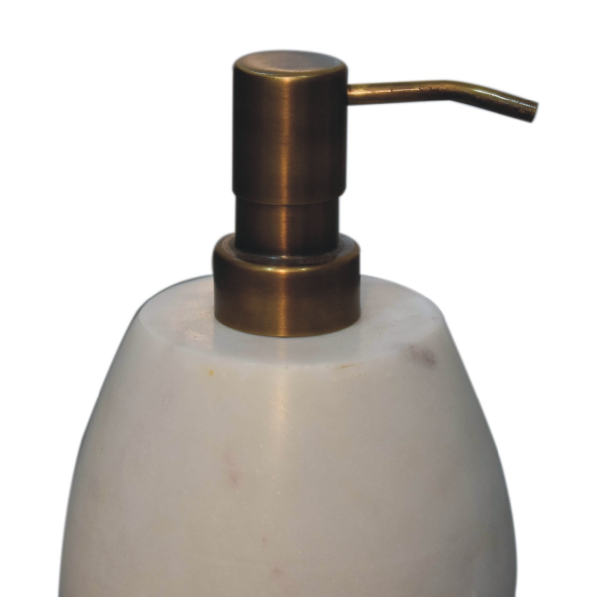 Artisan Furniture Bathroom Accessories - White Marble Soap Dispenser of 2