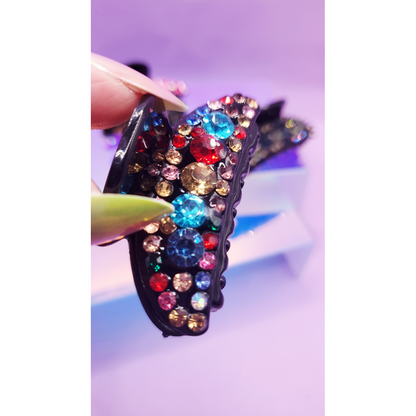 Luxe Jeweled Hair Clamps Pack of 12