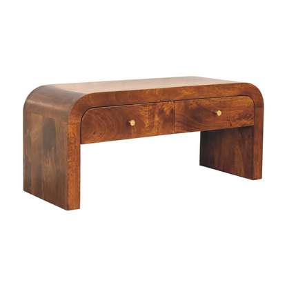 Artisan Furniture Solid Wood Darcy Chestnut Media Unit