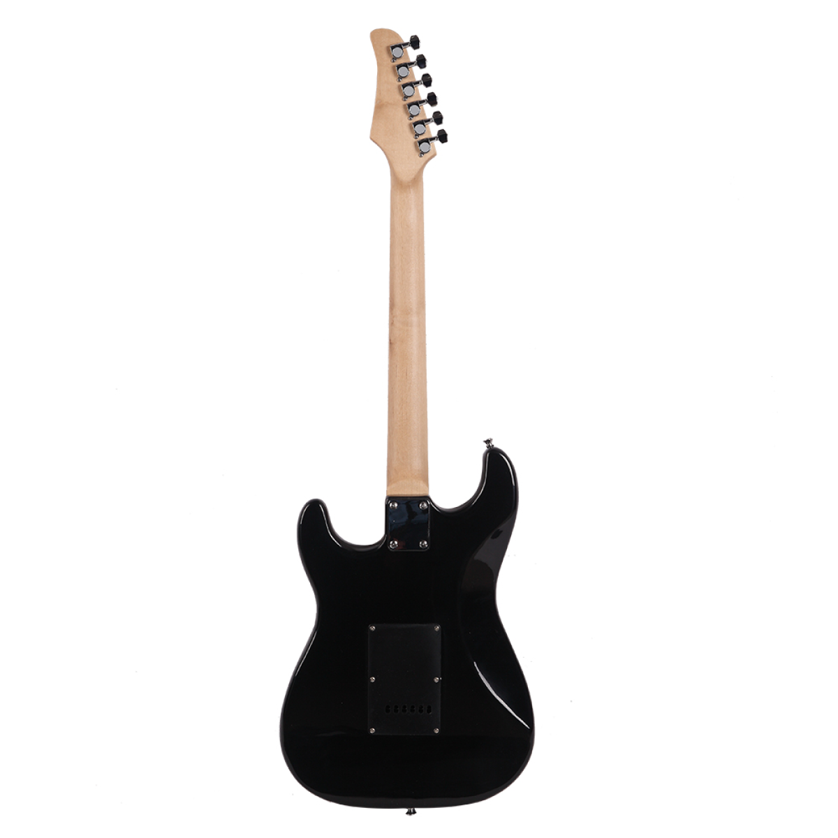 GST Stylish Electric Guitar Kit with Black Pickguard Black